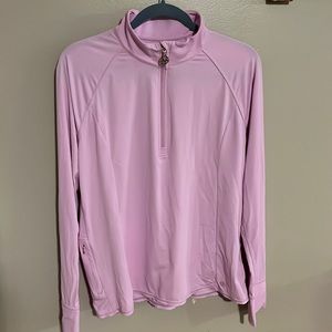 Lilly Pulitzer Luxletic Lilac Pull over XL